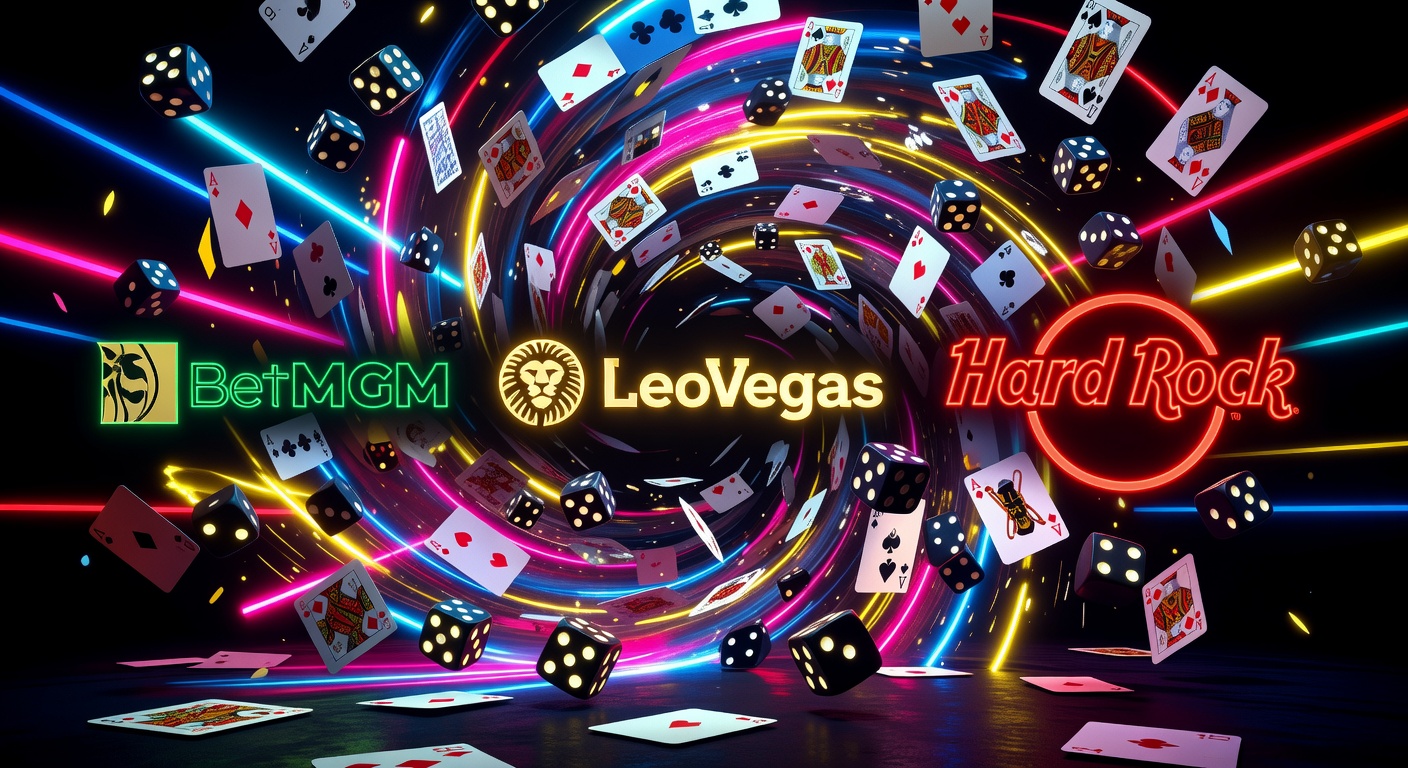 Top 5 aanbieders: BetMGM, LeoVegas en Hard Rock - nieuwe online casino